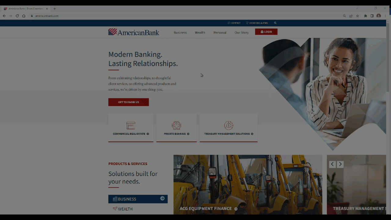 Bank of America, Online Banking, Log In